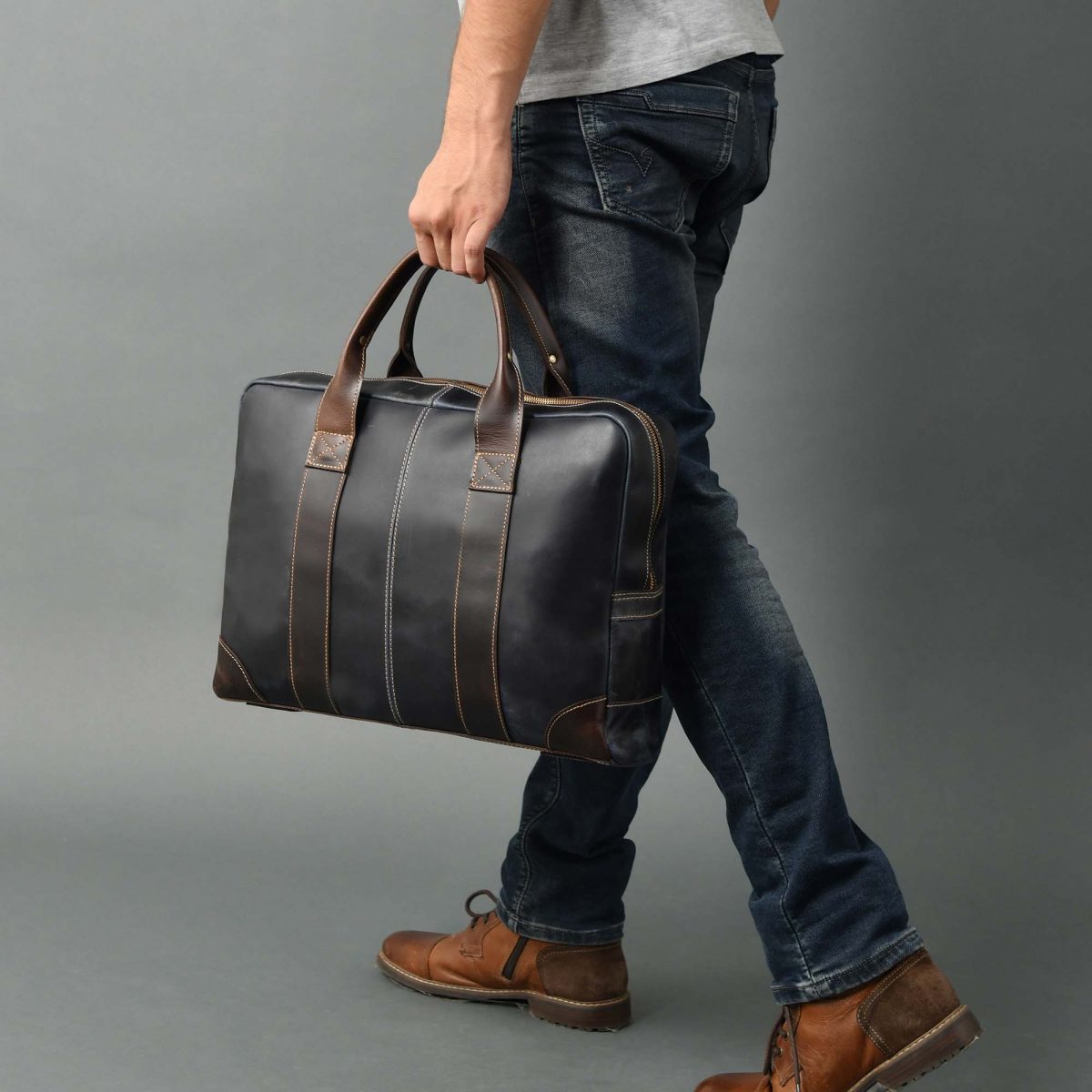 Leather laptop briefcases in USA