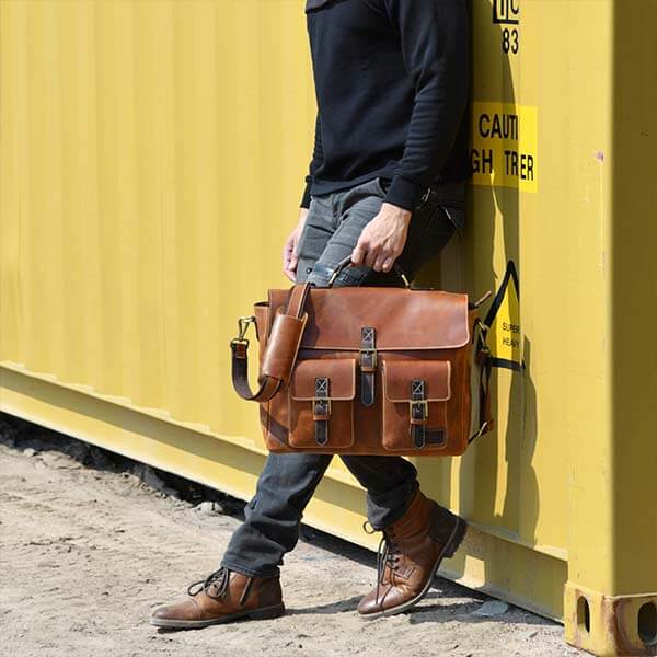 Leather travel bags | leather bags for men | full grain leather bags